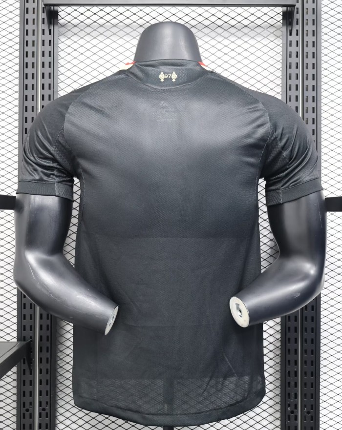 25-26 LIV Black Special Edition Player Version Soccer Jersey