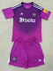 25-26 Newcastle Purple Goalkeeper Kids Soccer Jersey