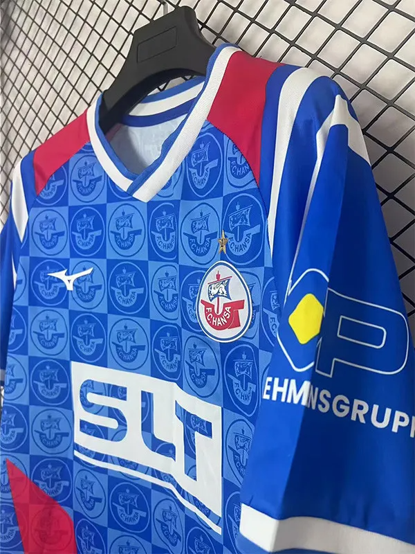 25-26 Hansa Rostock Home Fans Soccer Jersey 1:1 Thai Quality