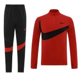 2024 NK Red Half Pull Tracksuit 