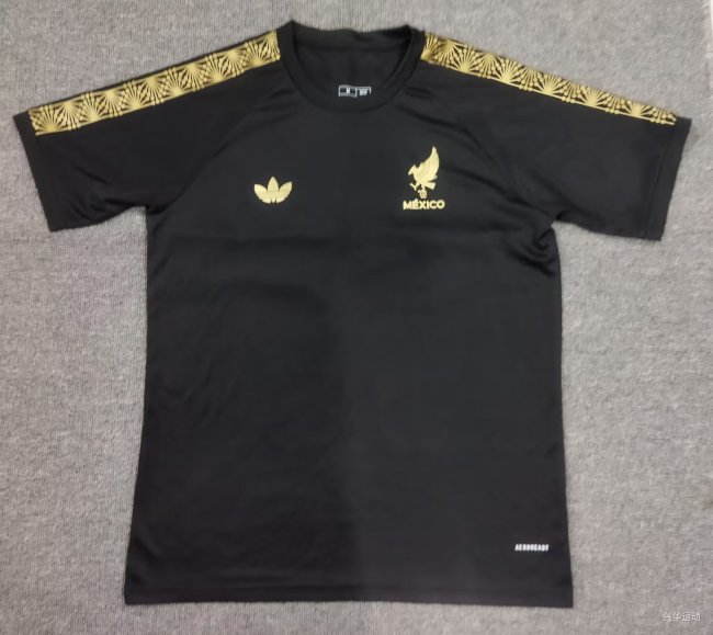 25-26 Mexico Gold Cup Black Fans Soccer Jersey