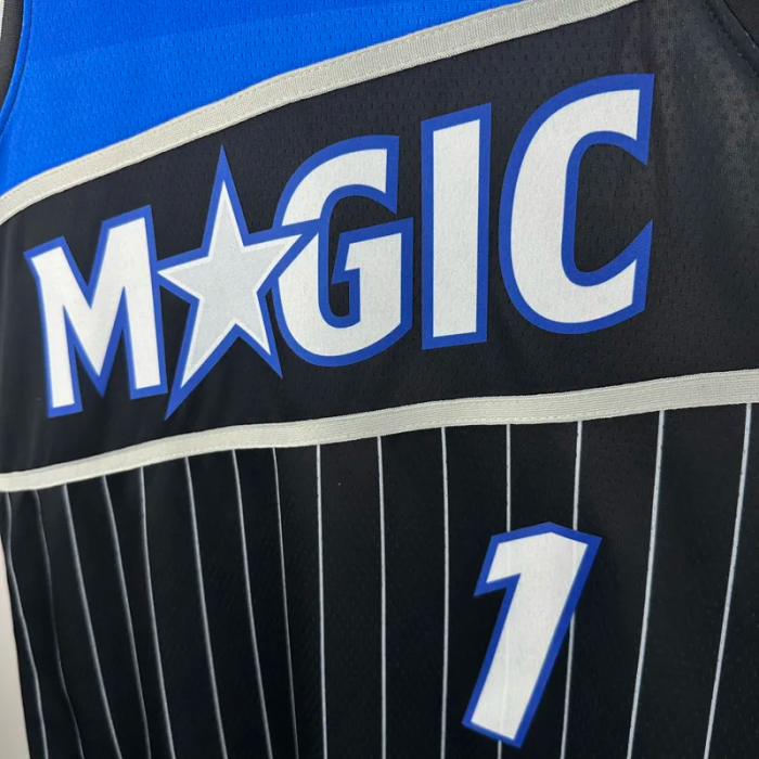 25-26 Magic HARDAWAY #1 Black Top Quality Hot Pressing NBA Jersey (Trapeze Edition) 飞人版