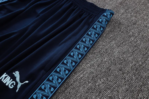 25-26 Man City High Quality Half Pull Tracksuit