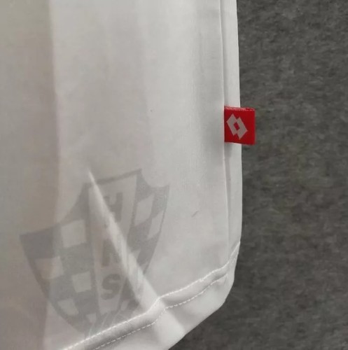 1998 Croatia Home Red And White Retro Soccer Jersey