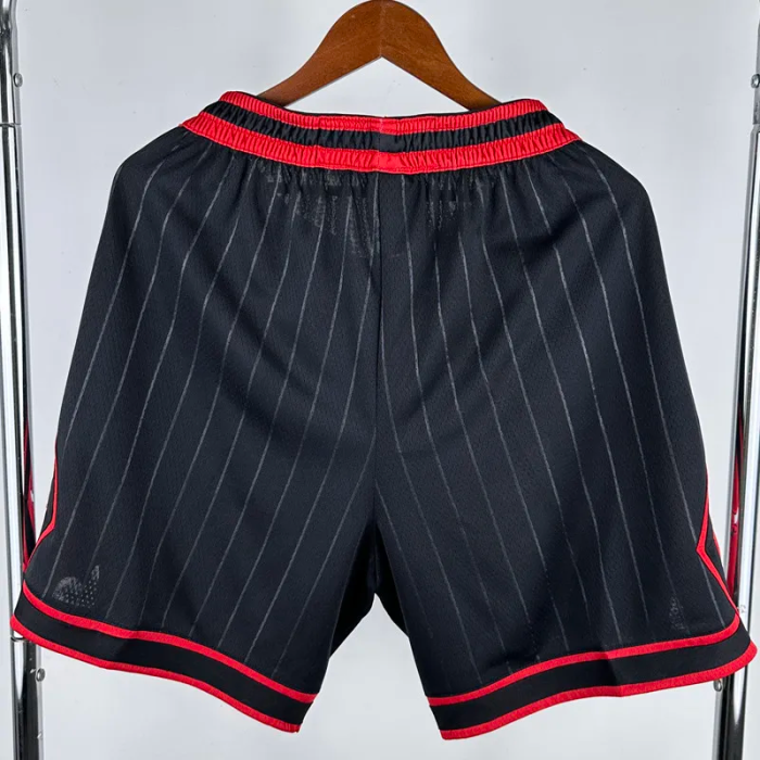 22-23 Bulls Black Edition Top Quality NBA Pants (Trapeze Edition) 飞人版