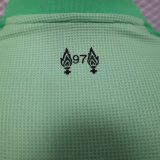 25-26 LIV Green Goalkeeper Player Version Soccer Jersey