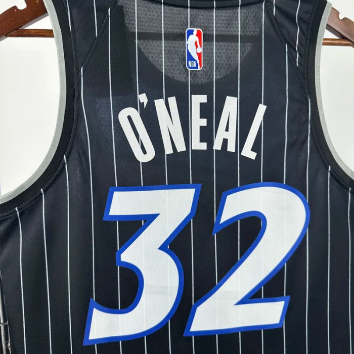 25-26 Magic O'NEAL #32 Black Top Quality Hot Pressing NBA Jersey (Trapeze Edition) 飞人版