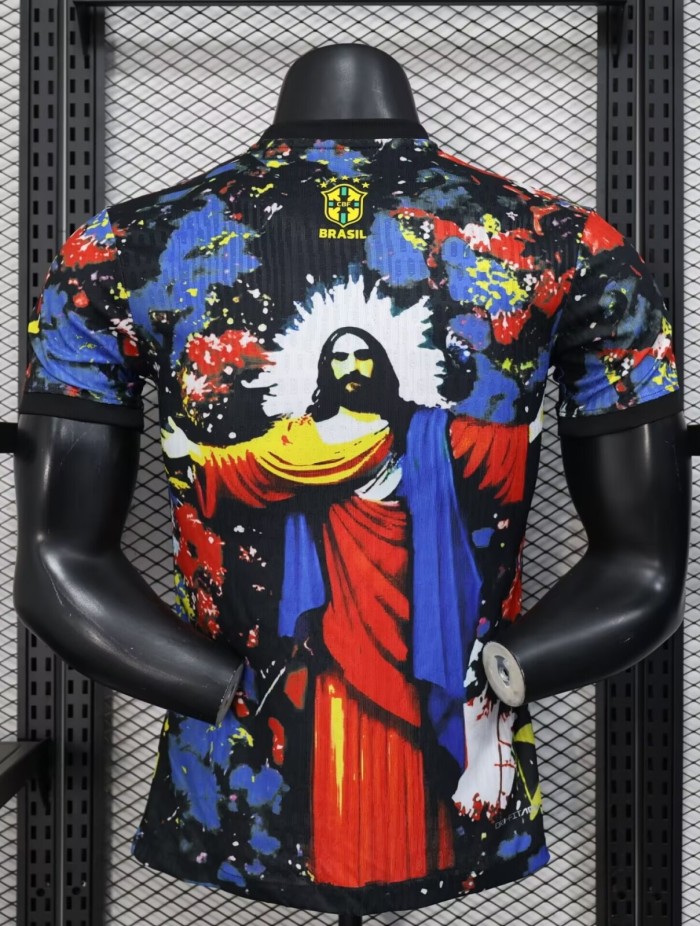 25-26 Brazil Red Special Edition Player Version Soccer Jersey