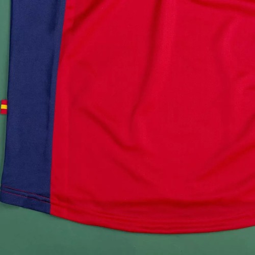 1998 Spain Home Retro Soccer Jersey