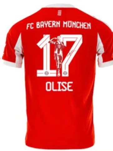 25-26 Bayern Home Special Edition Font Player Version Soccer Jersey (球员印特别版字体)