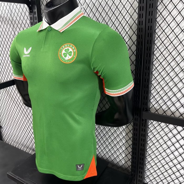 25-26 Ireland Home Player Version Soccer Jersey