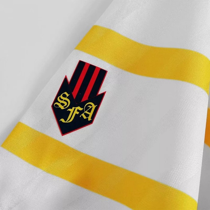 1988-1991 Scotland Yellow White Retro Soccer Jersey