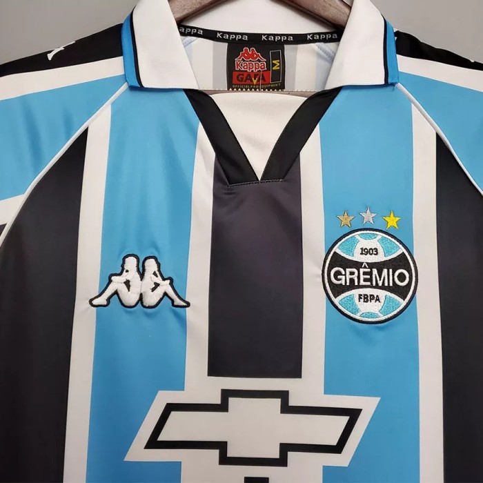 2000 Gremio Home Retro Soccer Jersey