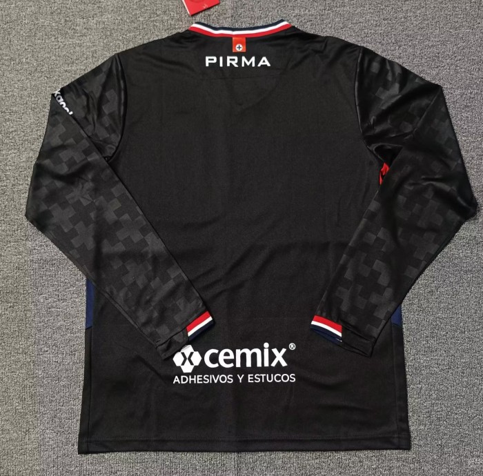 25-26 Cruz Azul Third Long Sleeve Fans Soccer Jersey 1:1 Thai Quality