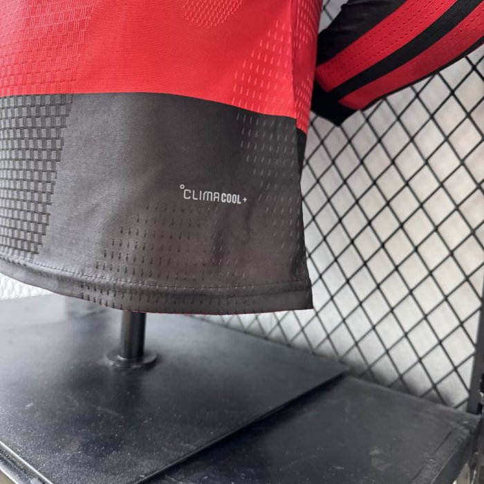 2026 Flamengo Home Long Sleeve Player Version Soccer Jersey(长袖)