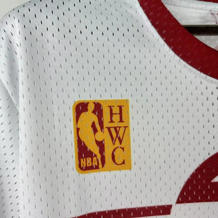 2026 Hawks White Retro High Quality Casual T-Shirt #MN