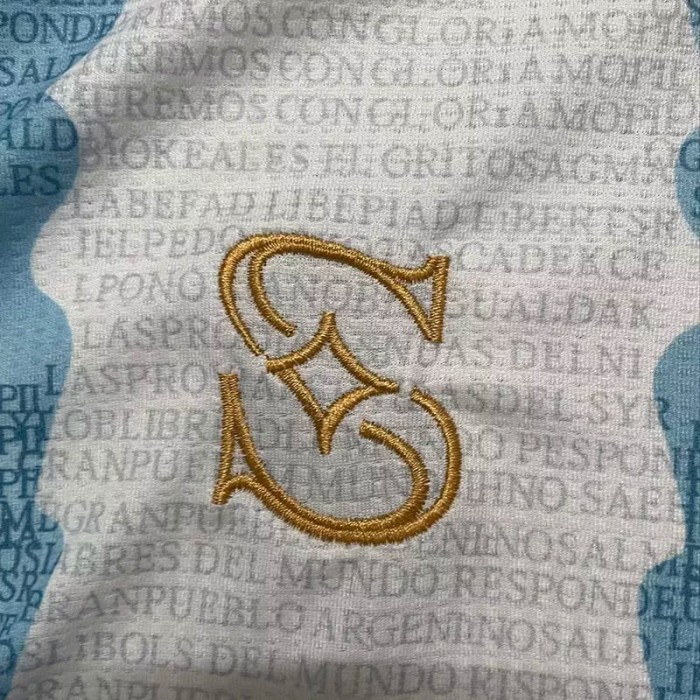 22-23 Argentina Messi Maradona Commemorative Edition Soccer Jersey