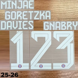 25-26 Bayern Home Kids Soccer Jersey