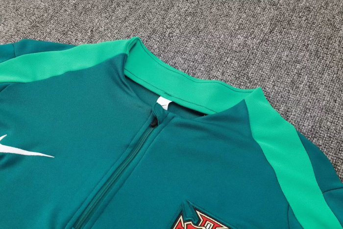 24-25 Portugal High Quality Half Pull Tracksuit 