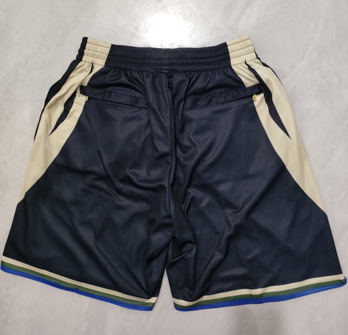 2024 Milwaukee Bucks Embroidery Top Quality NBA Pants