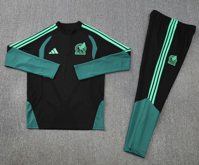 26-27 Mexico High Quality Half Pull Tracksuit