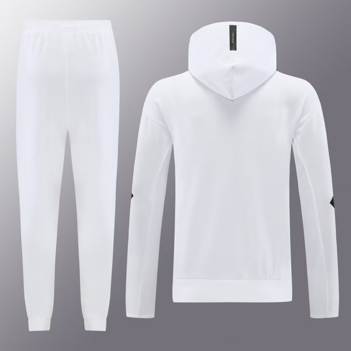 2024 AD White Hoodie Jacket Tracksuit