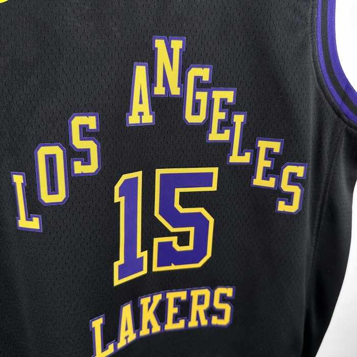 2024 LAKERS REAUES #15 Top Quality Hot Pressing Kids NBA Jersey