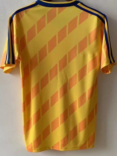 1988 Sweden Home Retro Soccer Jersey