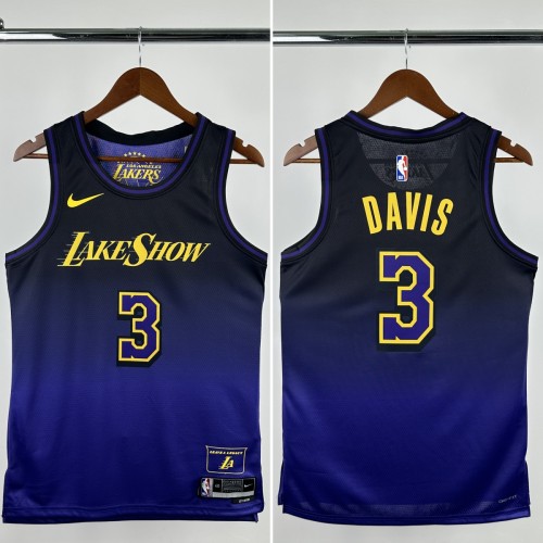 24-25 Lakers  Top Quality Hot Pressing NBA Jersey