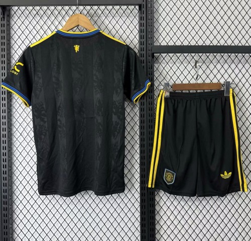 25-26 Man Utd Third Kids Soccer Jersey