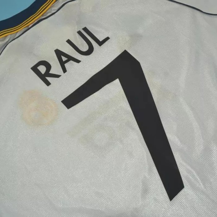 1999-2000 RMA Home Retro Soccer Jersey