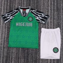 1994-1995 Nigeria Home Retro Kids Soccer Jersey