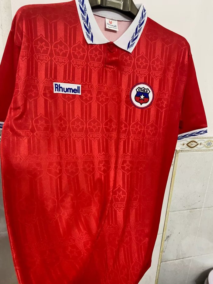 1995 Chile Home Retro Soccer Jersey
