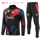 24-25 Man Utd High Quality Kids Half Pull Tracksuit