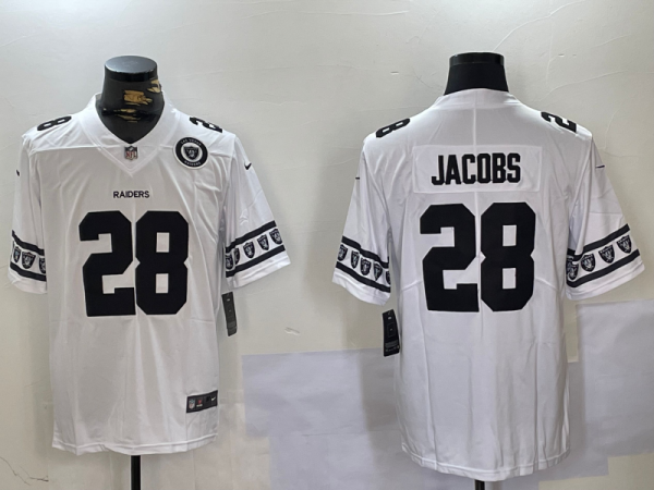 2024 NFL Las Vegas Raiders New Pattern Jersey