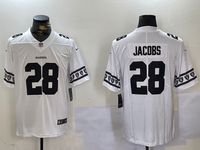 2024 NFL Las Vegas Raiders New Pattern Jersey