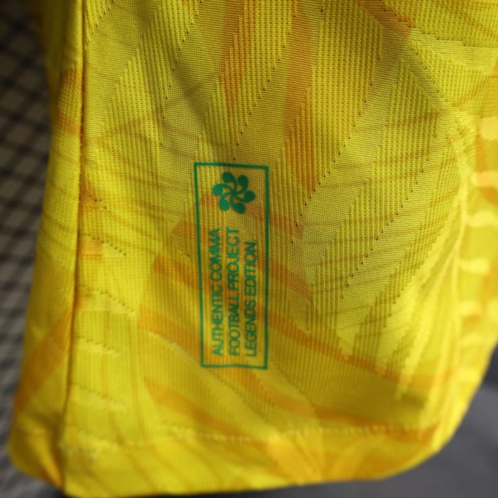24-25 Brazil Comma Yellow Special Edition Player Version Soccer Jersey