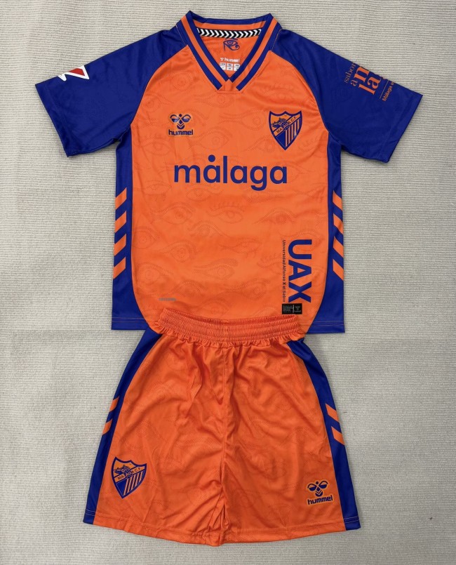 25-26 Malaga Third Kids Soccer Jersey