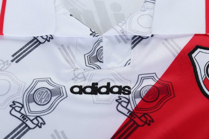 1996-1997 River Plate Home Retro Kids Soccer Jersey