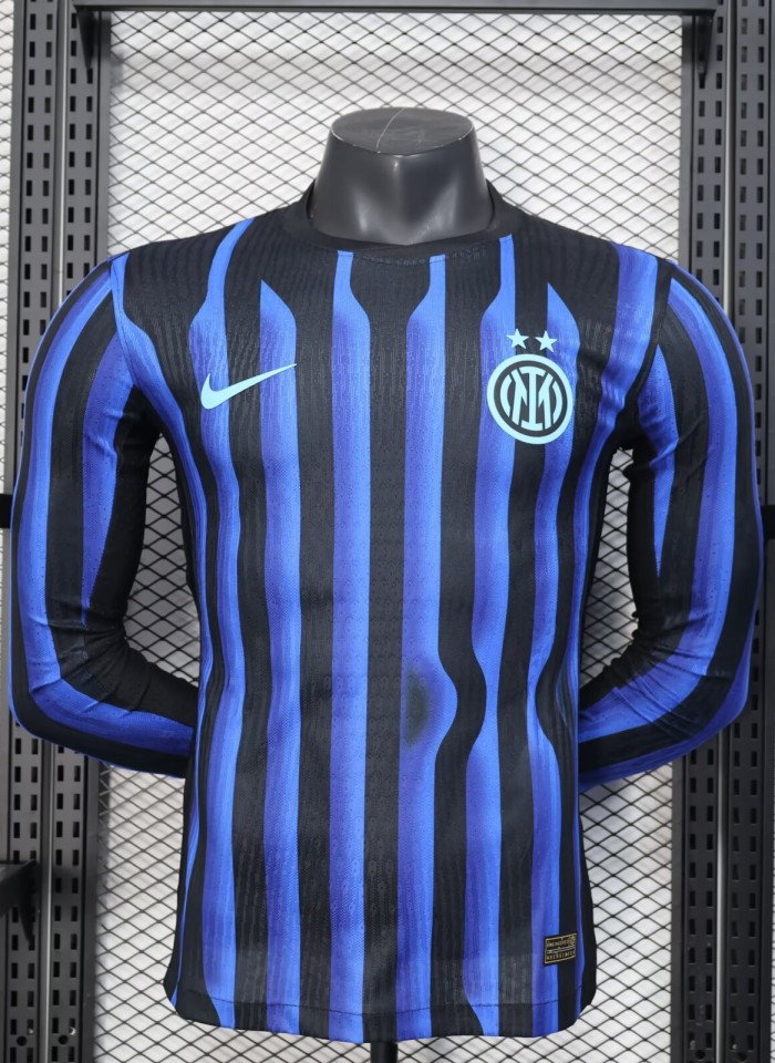 25-26 INT Home Long sleeves Player Version Soccer Jersey