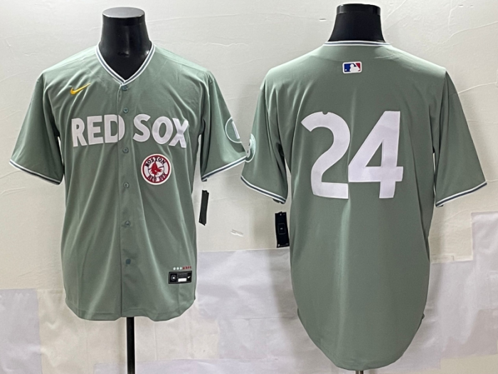 2025 MLB Boston Red Sox New Pattern Jersey