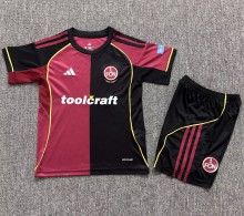 25-26 Nurnberg Home Kids Soccer Jersey