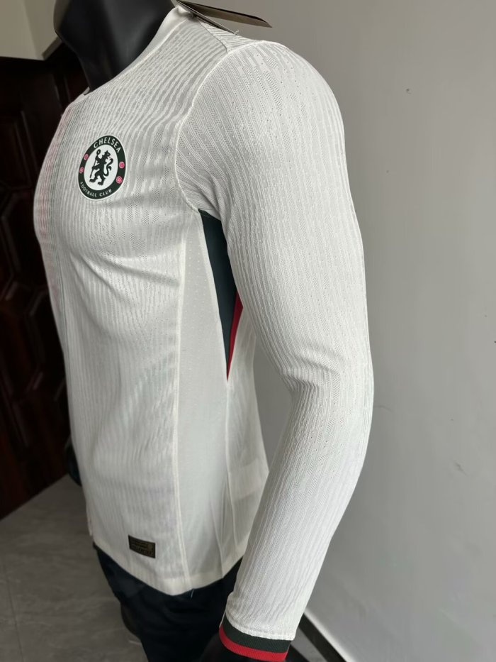 25-26 CHE Away Long sleeves Player Soccer Jersey