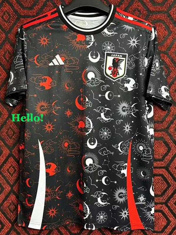 24-25 Japan Black Grey Special Edition Fans Soccer Jersey