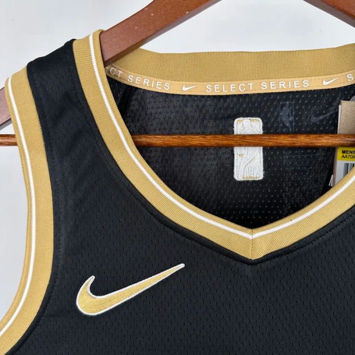 24-25 BUCKS ANTETOKOUNMPO #34 Black Glory Edition Top Quality Hot Pressing NBA Jersey