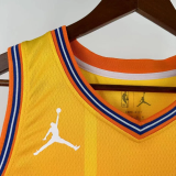 25-26 Hornets BALL #1 Orange City Edition Top Quality Hot Pressing NBA Jersey(V领)