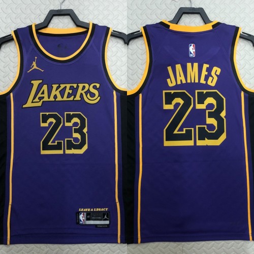 2023 Lakers Top Quality Hot Pressing NBA Jersey