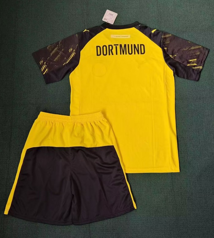 25-26 Dortmund Home Adult Suit 1:1 Thai Quality*带广告