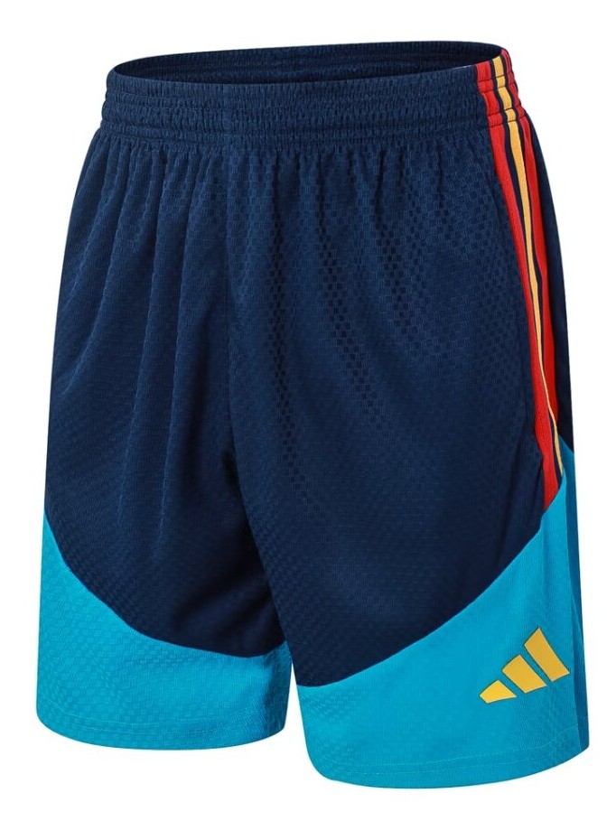 2026 AD Blue High Quality Player Version Training Short Suit (球员套装)
