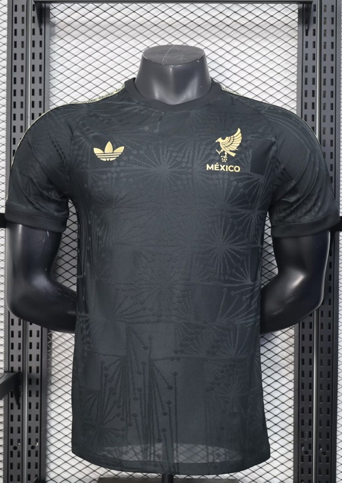 25-26 Mexico Gold Cup Black Player Vesion Soccer Jersey